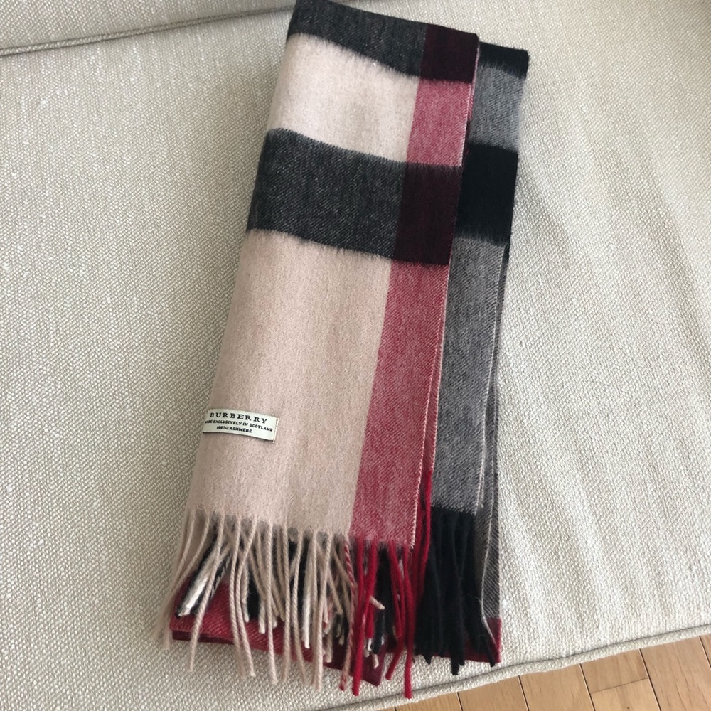 Authentic Burberry Cashmere Scarf